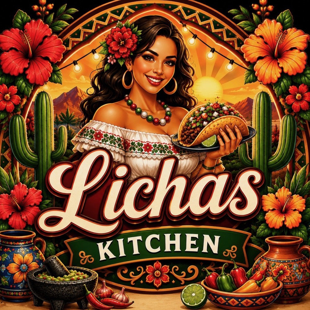 Licha's Kitchen logo